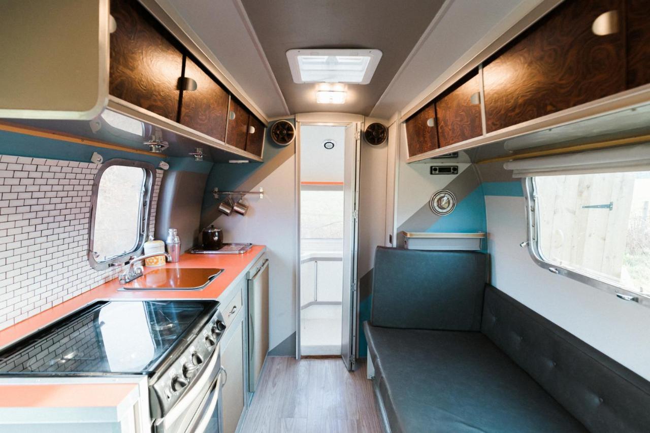 Silver Airstream Glamping & Rental Chichester Exterior photo