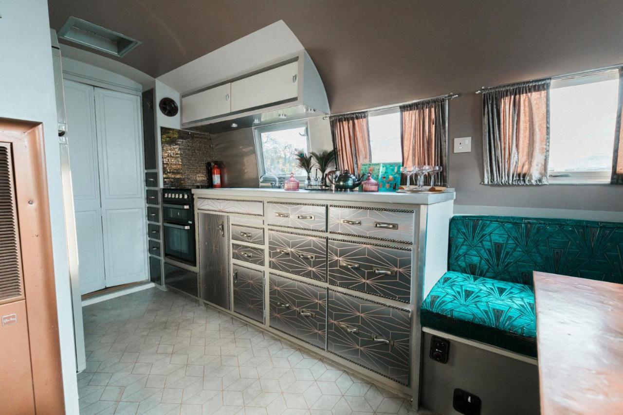 Silver Airstream Glamping & Rental Chichester Exterior photo