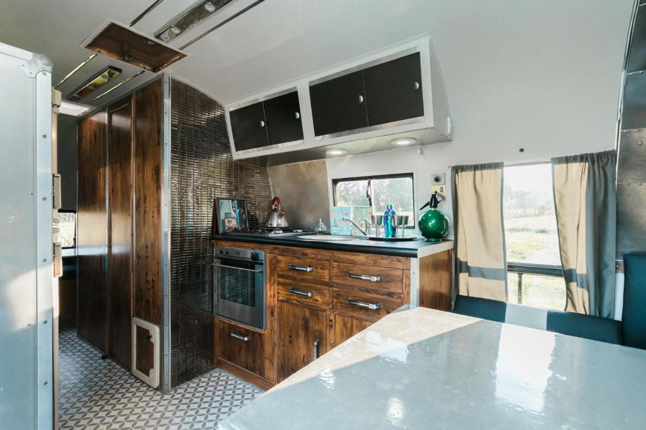 Silver Airstream Glamping & Rental Chichester Exterior photo