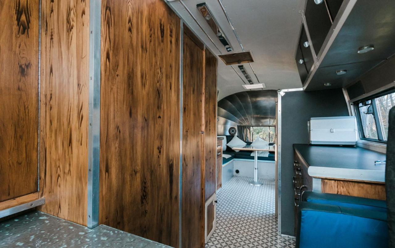Silver Airstream Glamping & Rental Chichester Exterior photo